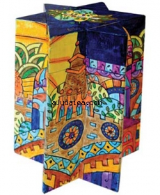 "Old City" Magen David Tzedakah Box by aJudaica